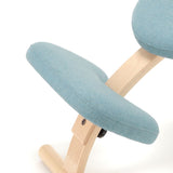 旧リボ社製 バランスチェア専用 膝クッション (木製ピン2本・固定ネジ2本付)