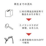【10/31 12時〜販売】バランス イージー (再生品 B品)|ラクに姿勢がよくなる学習椅子