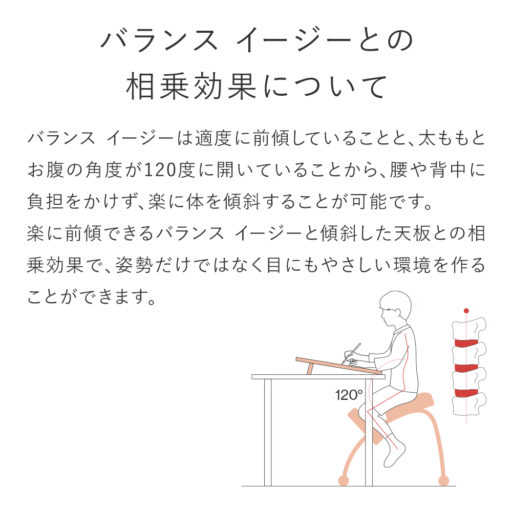 バランスラボ イージーライティングボード M 目にやさしい学習台|イージー ライティング ボード バランス