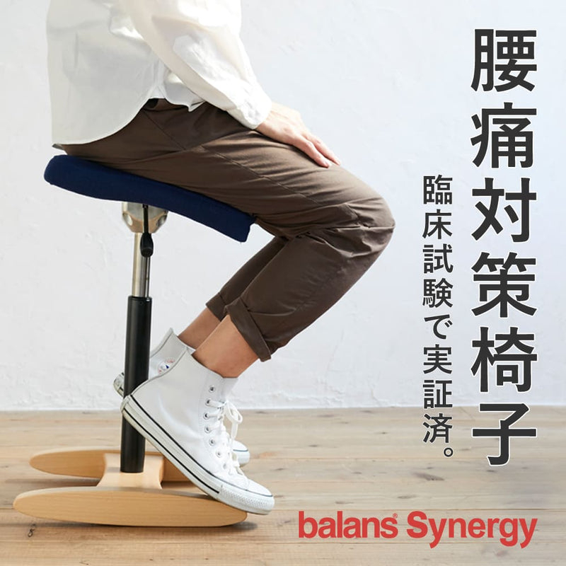 バランスシナジー　腰痛対策椅子　オートリターン　balans synergy