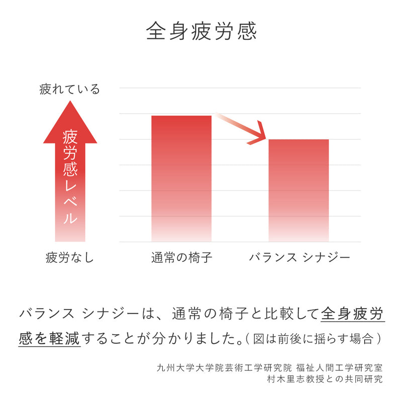 商品名balans®Syneバランスシナジー 組立式 スクエア腰痛対策　シートカバー付き